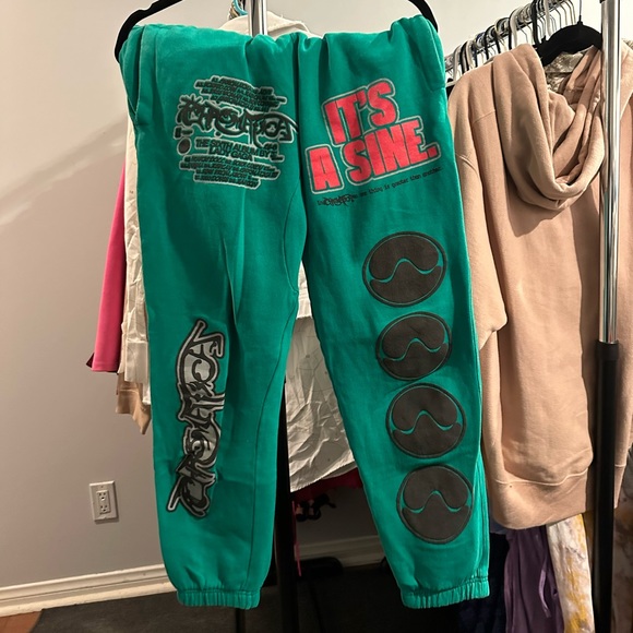 Genuine Merchandise Other - Lady Gaga Chromatica Merch sweatpants (used - small tear at crotch & rear pocket